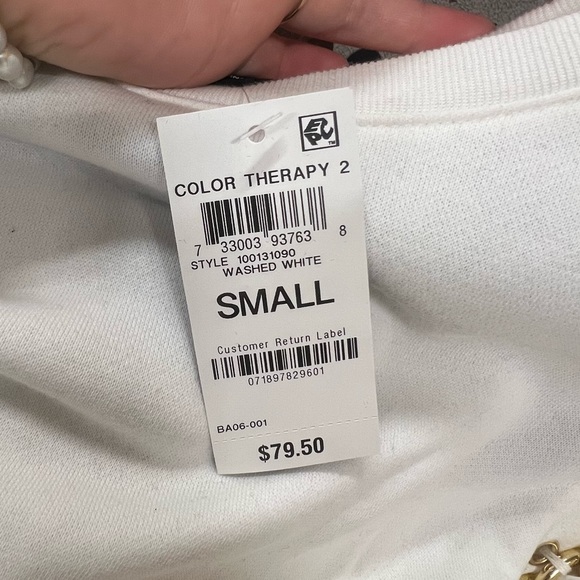 INC international concept chain sweater - Picture 2 of 3